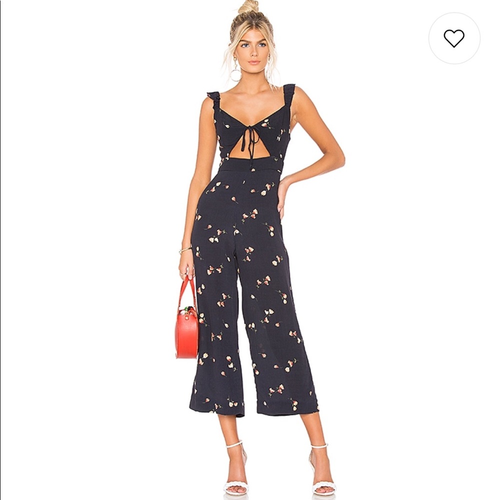 Capulet Floral Wide Leg Jumpsuit